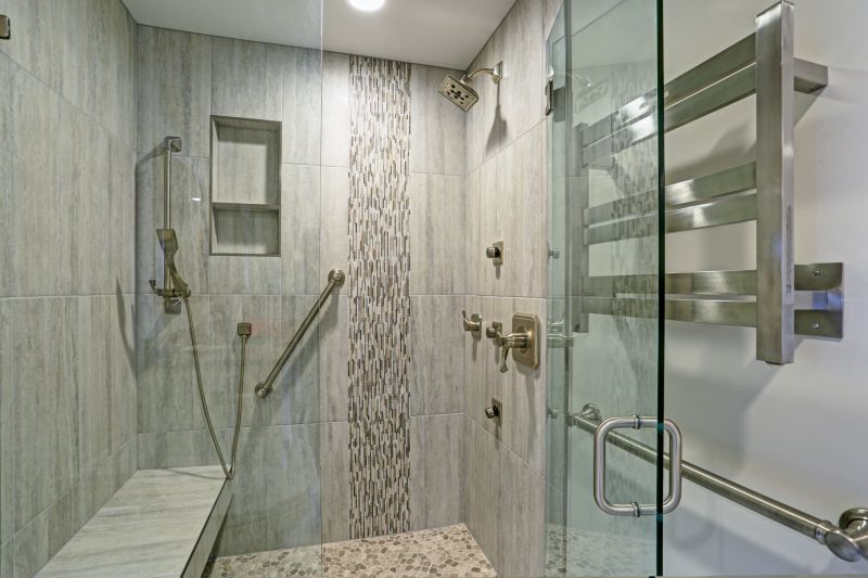 Tiled Shower Spaces